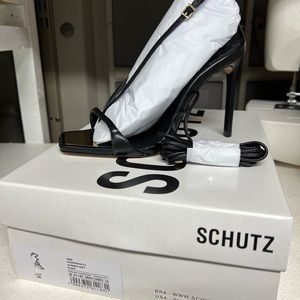 Schutz strappy heels